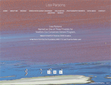 Tablet Screenshot of lisaparsons.net
